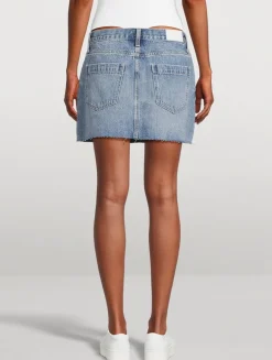 Daisy Denim Mini Skirt