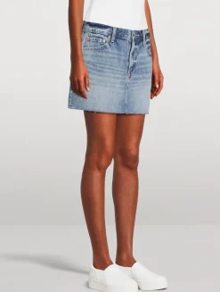 Daisy Denim Mini Skirt
