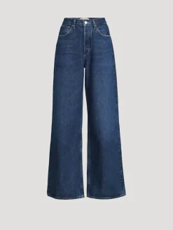 Dame Wide-Leg Jeans