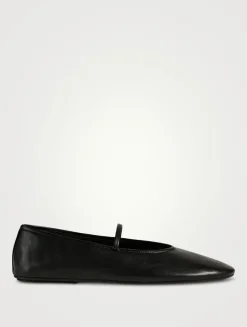 Dancerina Leather Ballet Flats