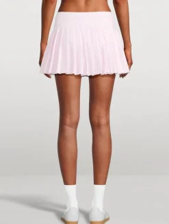 Dancia Tennis Skirt In Tennis Racket Print