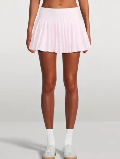 Dancia Tennis Skirt In Tennis Racket Print