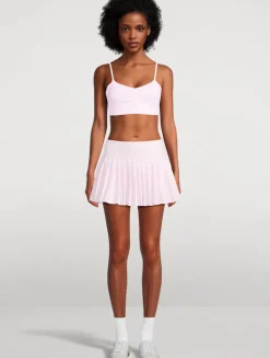 Dancia Tennis Skirt In Tennis Racket Print