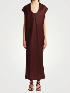 Darby Silk Organza Maxi Dress