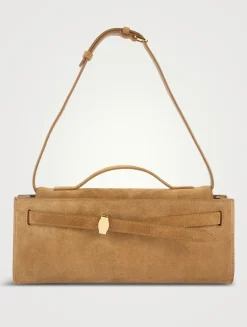 Dash Suede Clutch