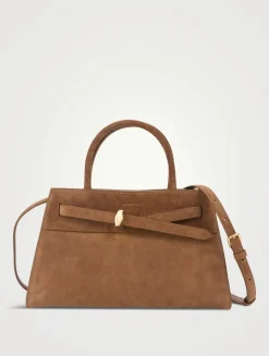Dash Suede Satchel