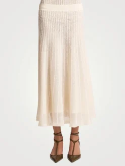 Dawn Knit Midi Skirt