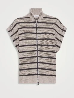 Dazzling Net Cardigan