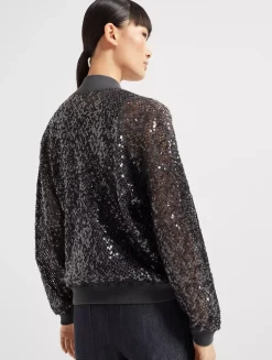 Dazzling Net Cardigan