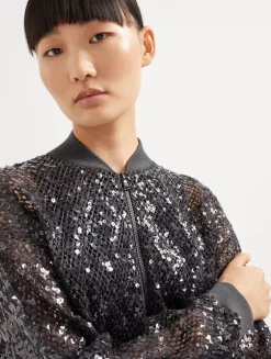 Dazzling Net Cardigan