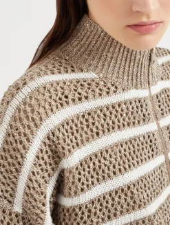 Dazzling Net Cardigan