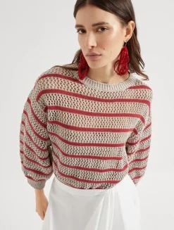 Dazzling Net Sweater