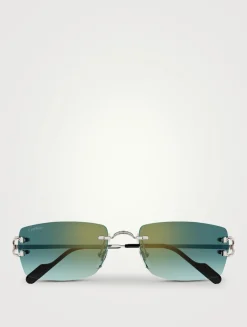 Décor C Rectangular Sunglasses