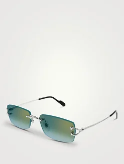 Décor C Rectangular Sunglasses