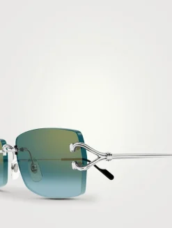 Décor C Rectangular Sunglasses