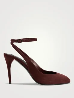 Decollete Suede Pumps