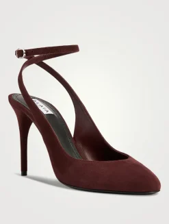Decollete Suede Pumps