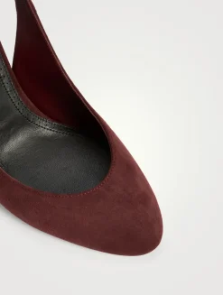 Decollete Suede Pumps