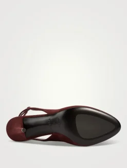 Decollete Suede Pumps