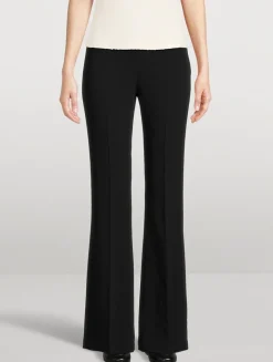 Demitria Admiral Crepe Flared Pants