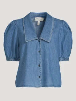 Denim Sailor Blouse