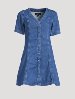 Denim Shirt Dress