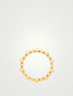 Dew Drop 14K Gold Band