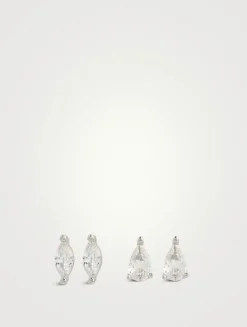 DEZI x Luv AJ Luxe Stone Studs Set