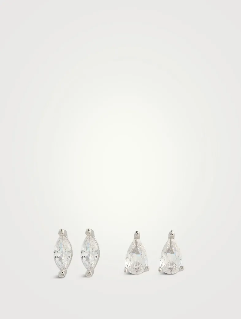 DEZI x Luv AJ Luxe Stone Studs Set