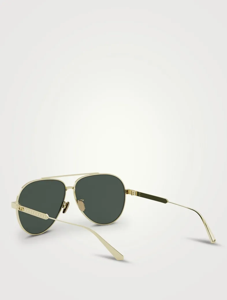 DiorCannage A1U Aviator Sunglasses