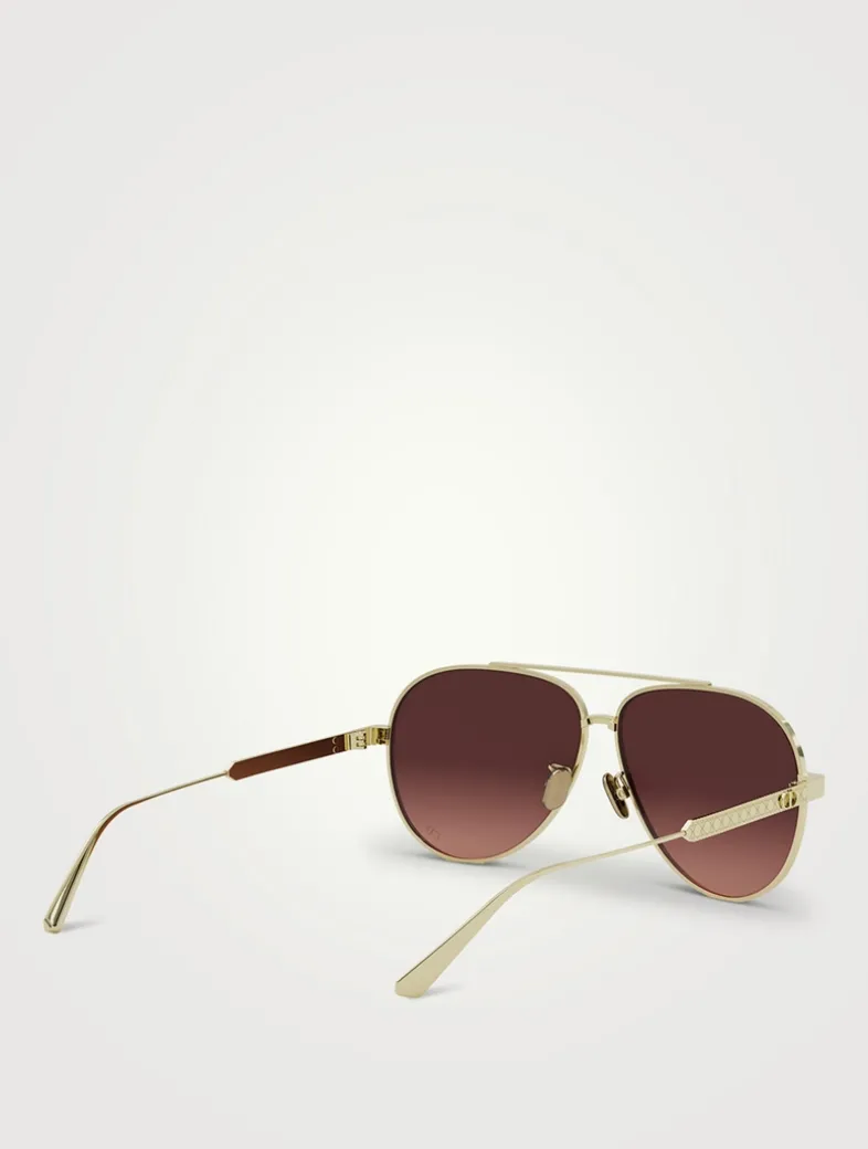 DiorCannage A1U Aviator Sunglasses