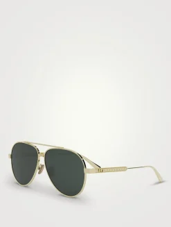DiorCannage A1U Aviator Sunglasses