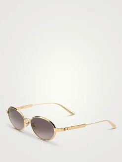 DiorCannage Oval Sunglasses