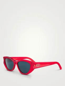 DiorGlow B1I Cat Eye Sunglasses