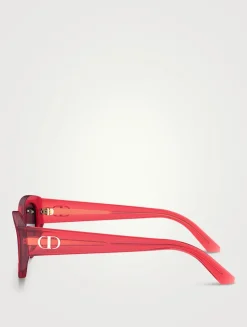 DiorGlow B1I Cat Eye Sunglasses