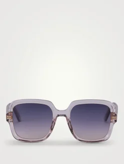 DiorMidnight S4F Square Sunglasses