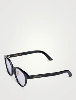 DiorMidnightO R1F Round Optical Glasses