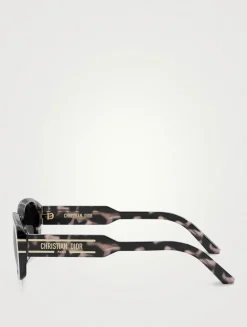 DiorSignature S12I Rectangular Sunglasses