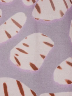 Doni Mixed-Print Midi Skirt