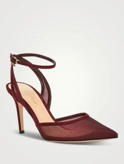 Dorotea Suede And Mesh Pumps