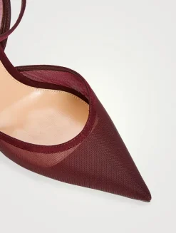 Dorotea Suede And Mesh Pumps