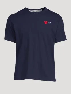 Double Heart Patch T-Shirt
