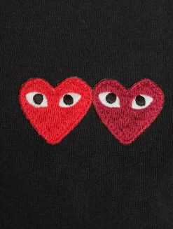 Double Heart Patch T-Shirt