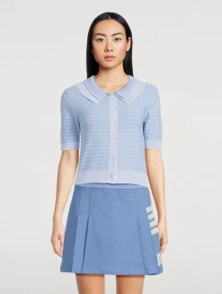 Double-Collar Cardigan