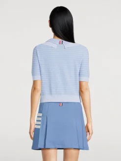 Double-Collar Cardigan