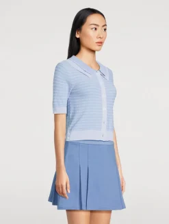 Double-Collar Cardigan