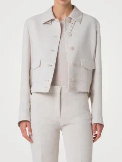 Double-Face Linen Jacket