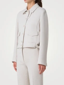 Double-Face Linen Jacket