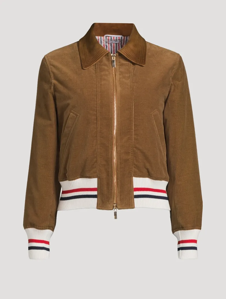 Down Corduroy Flight Jacket