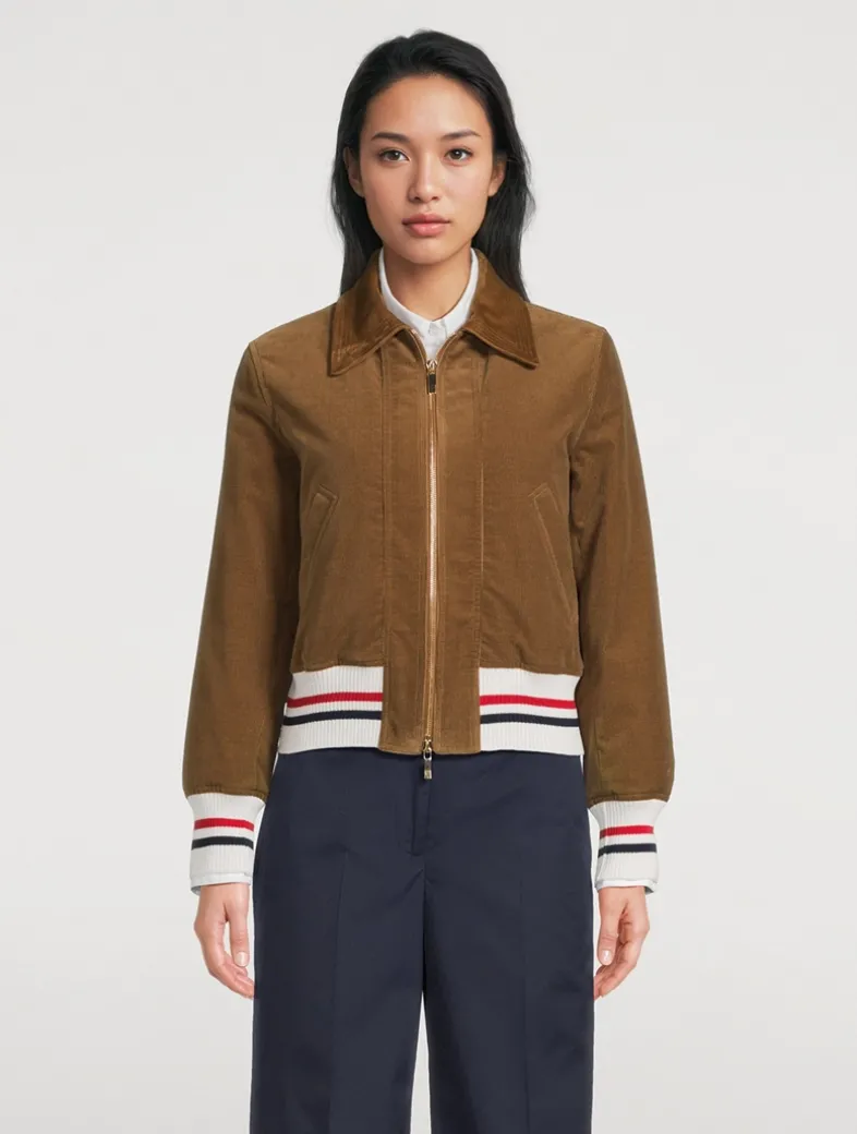 Down Corduroy Flight Jacket